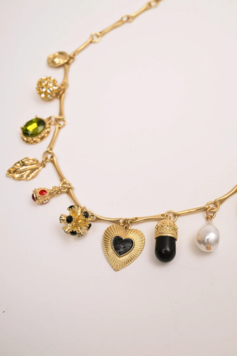 Collana con pendenti mix