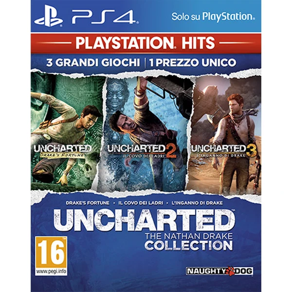Uncharted The Nathan Drake Collection PS4 Playstation Hits - Usato
