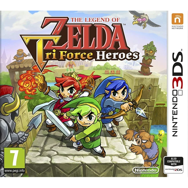 The Legend of Zelda Tri Force Heroes 3DS - Usato