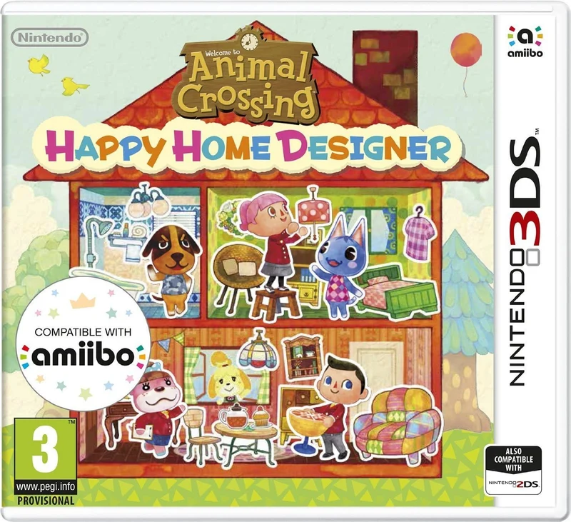Animal Crossing Happy Home Designer 3DS - Usato
