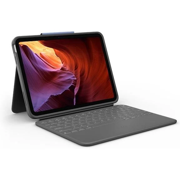 Logitech Rugged Folio Keyboard Case for 10th Generation iPad
