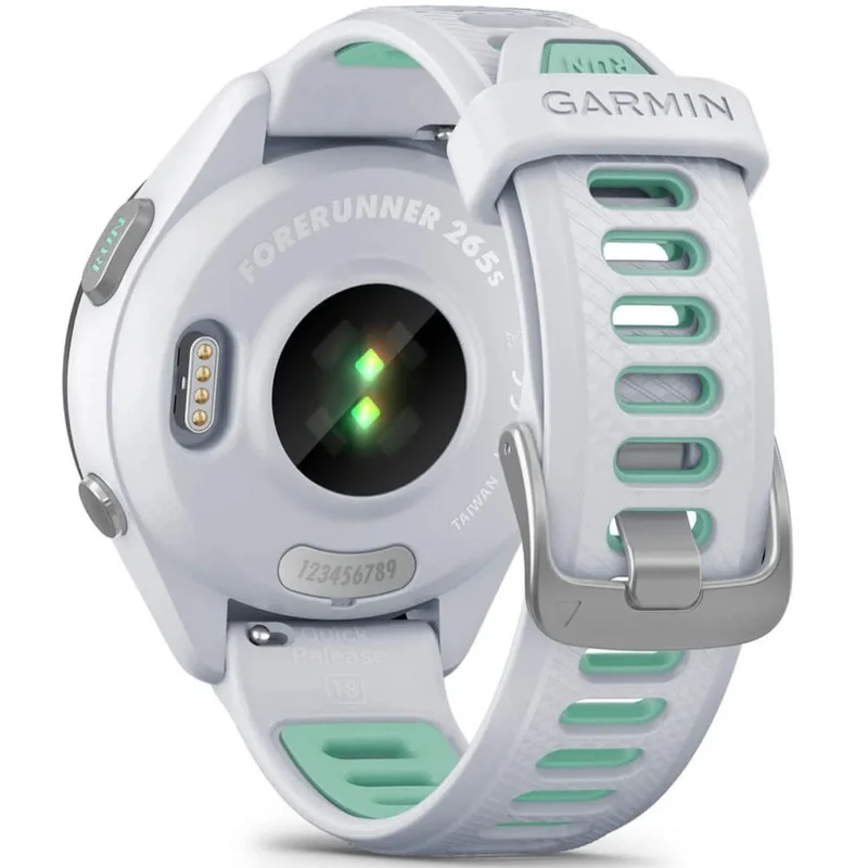 Garmin Forerunner 265S Running Smartwatch White