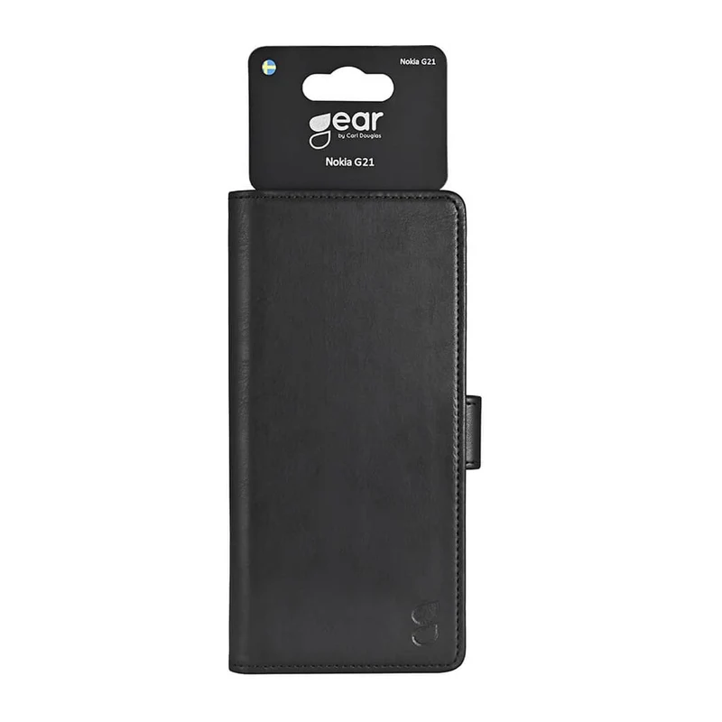 Gear Nokia G11 / G21 Wallet Case, Black