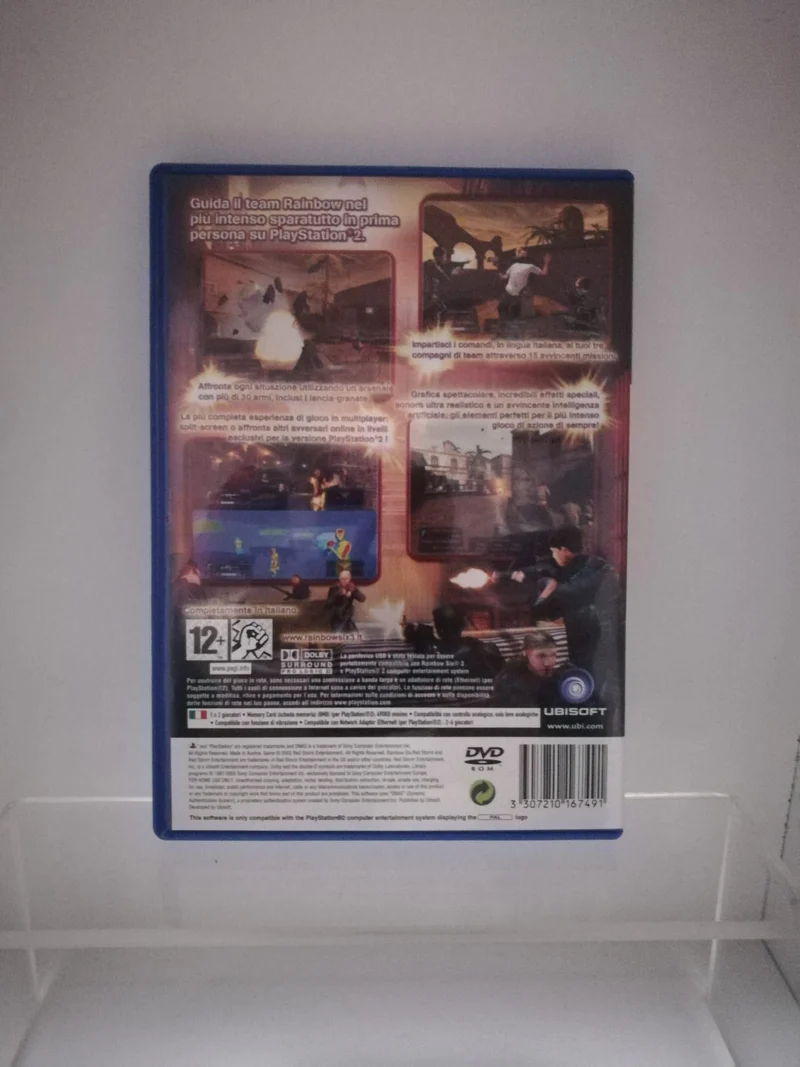 TOM CLANCY'S RAINBOW SIX 3 PS2 (usato garantito)(completamente in italiano)