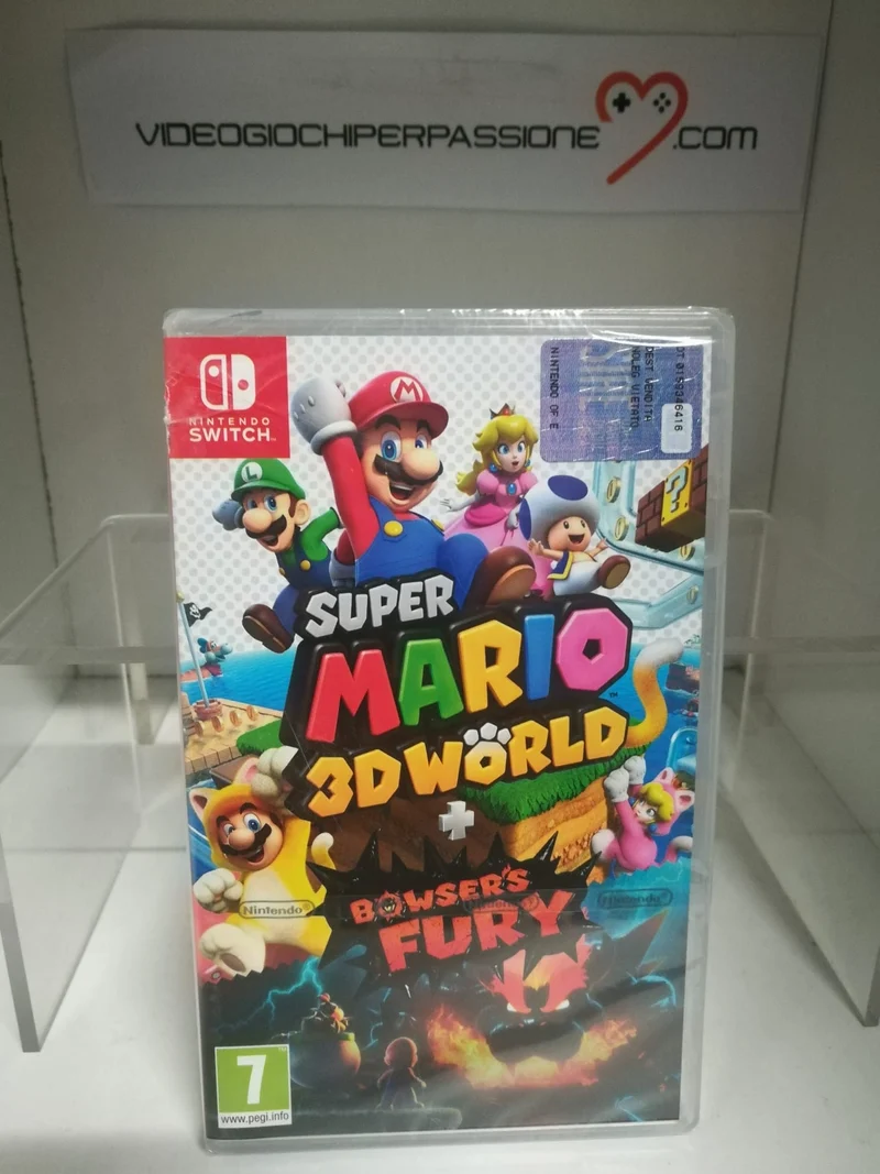SUPER MARIO 3D WORLDS + BOWSER'S FURY NINTENDO SWITCH EDIZIONE ITALIANA