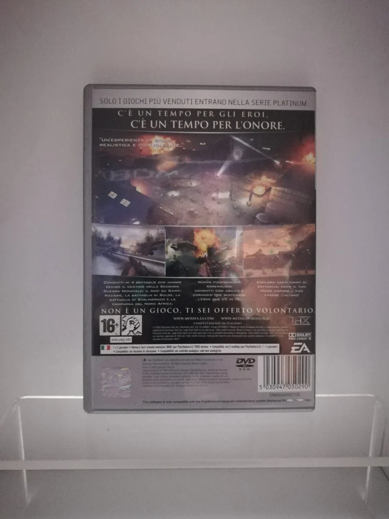 MEDAL OF HONOR EUROPEAN ASSAULT PS2 (usato garantito)(versione italiana)