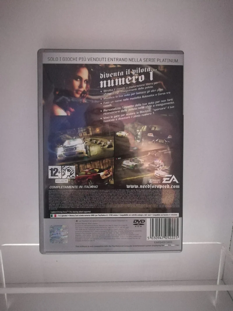 NEED FOR SPEED MOST WANTED PS2 (usato garantito)(completamente in italiano)