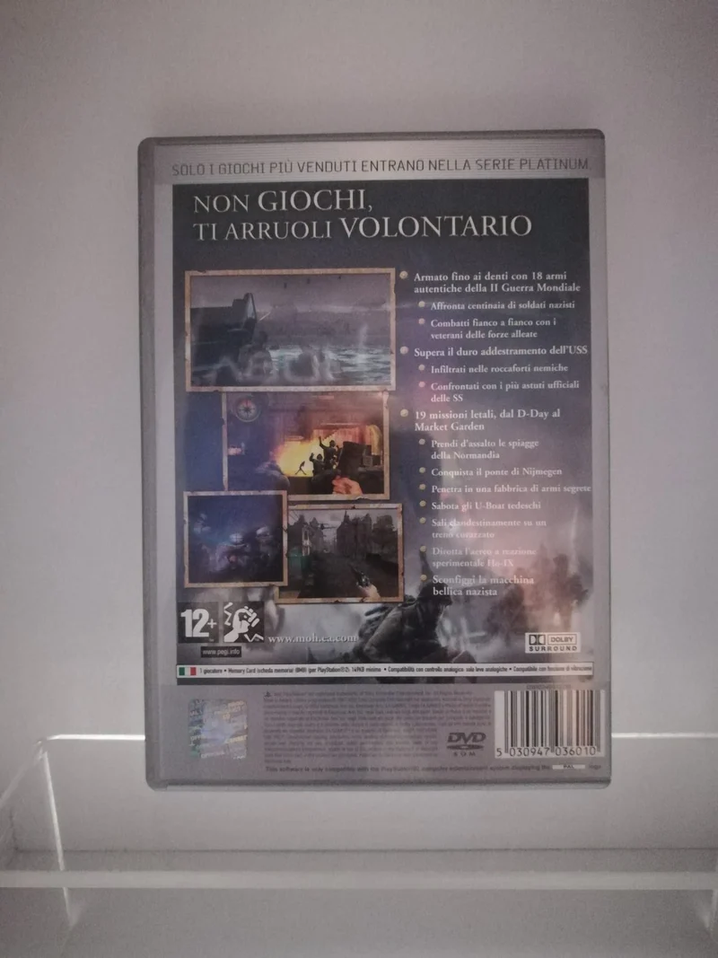 MEDAL OF HONOR FRONTLINE PS2 (usato garantito)(versione italiana)