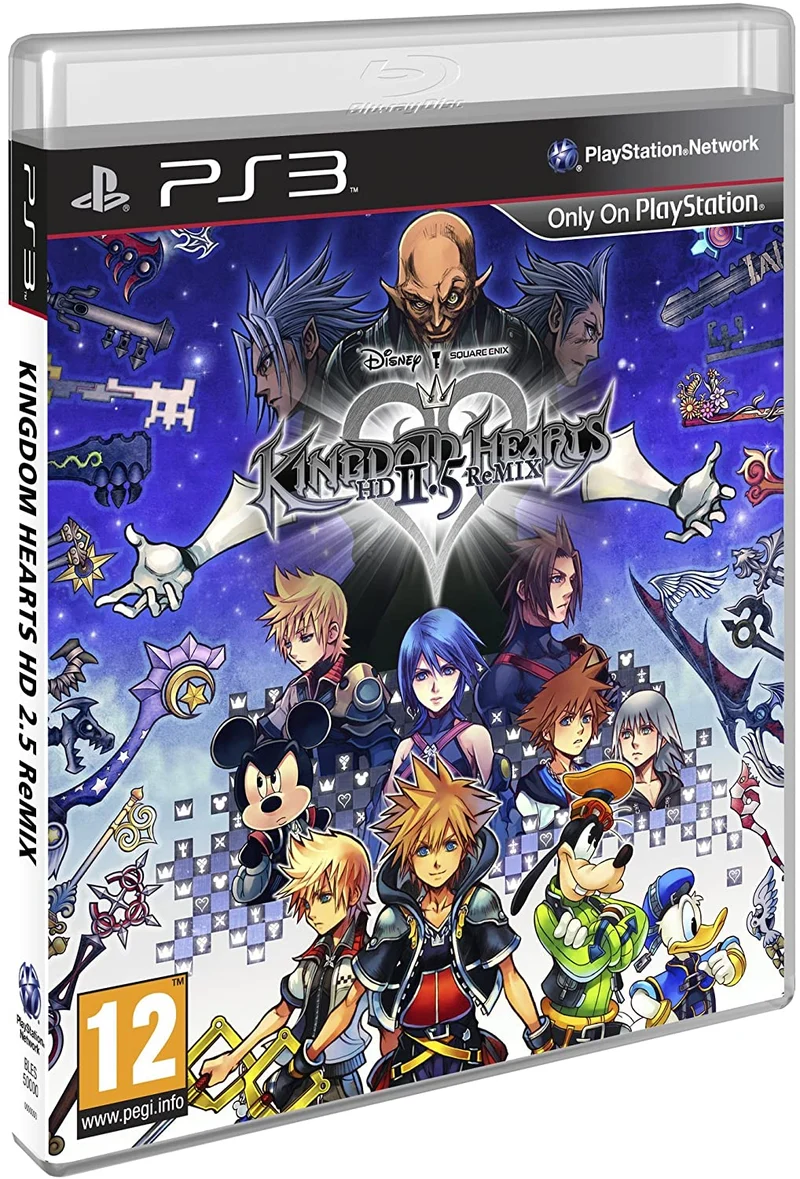 KINGDOM HEARTS-HD 2.5 REMIX-PS3-versione inglese (testo in italiano)