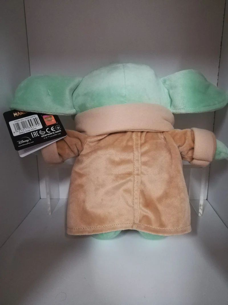 PELUCHE BABY YODA CHILD MANDALORIAN STAR WARS MORBIDO 25CM (originale DISNEY)