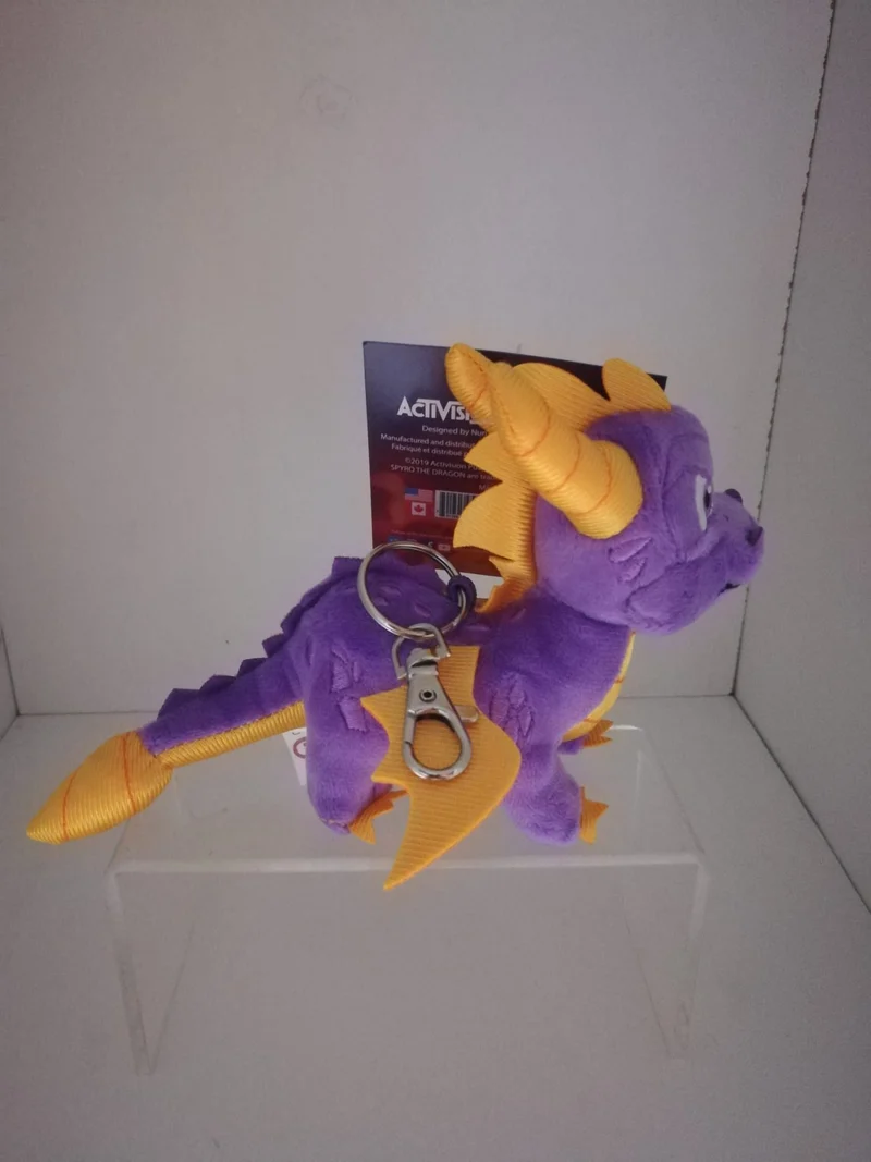 PELUCHE SPYRO PORTACHIAVI (15X10)(originale)