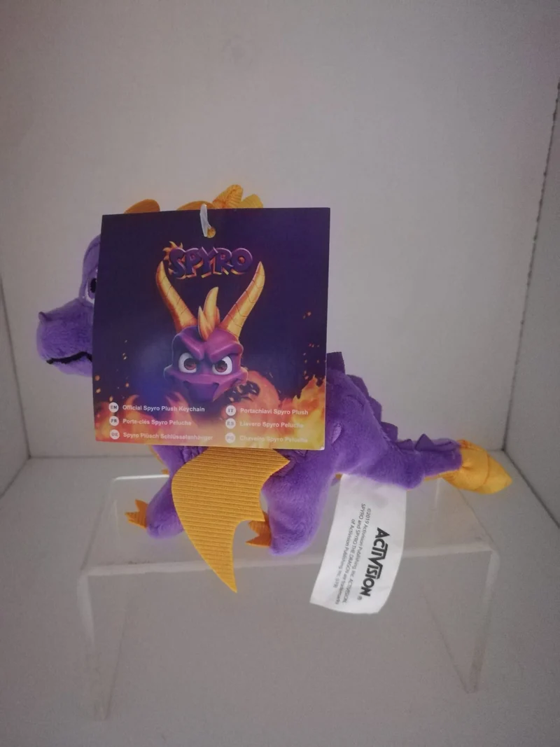 PELUCHE SPYRO PORTACHIAVI (15X10)(originale)