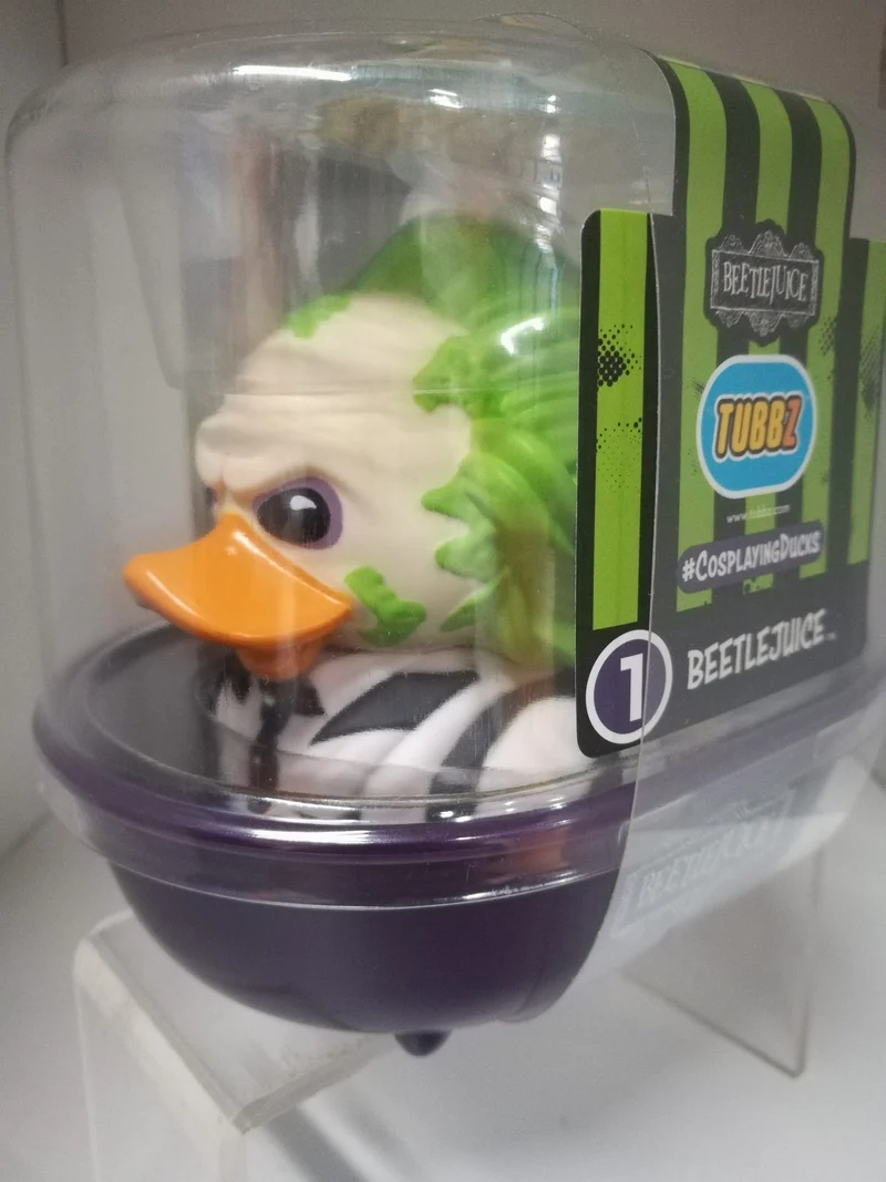 Beetlejuice Betelguese TUBBZ Cosplaying Duck Collectible