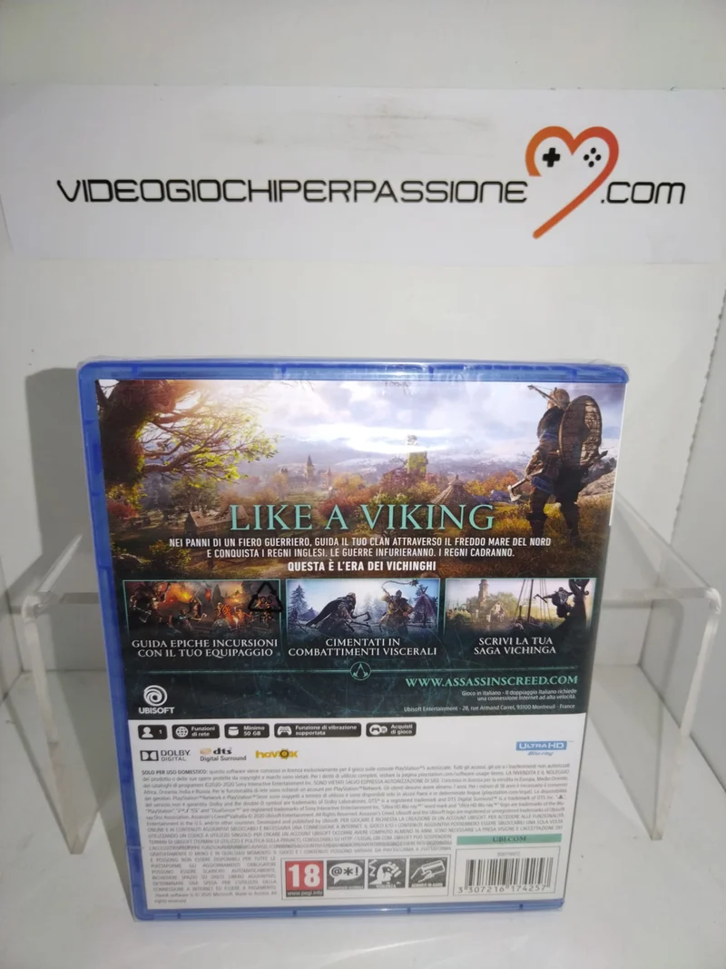 ASSASSIN'S CREED VALHALLA PLAYSTATION 5 EDIZIONE ITALIANA