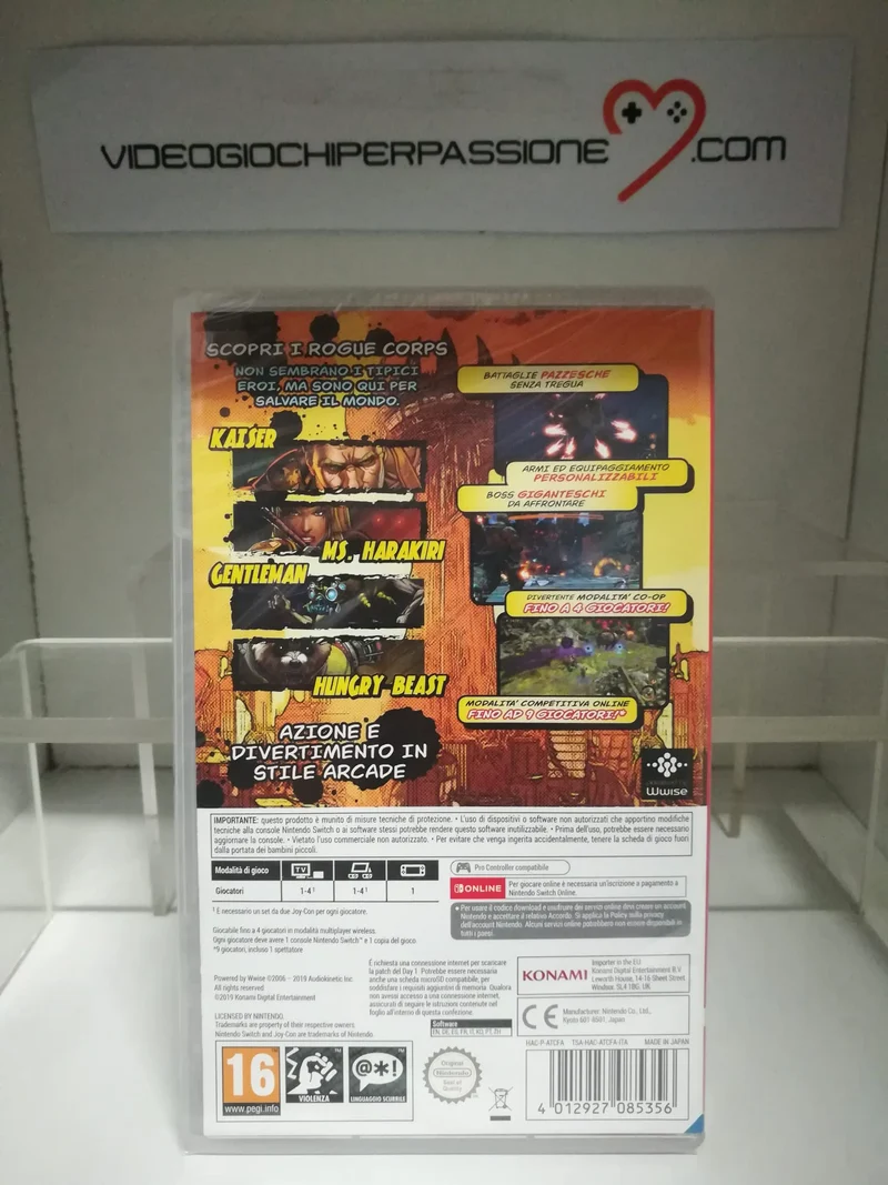 Contra Rogue Corps Nintendo Switch Edizione Italiana