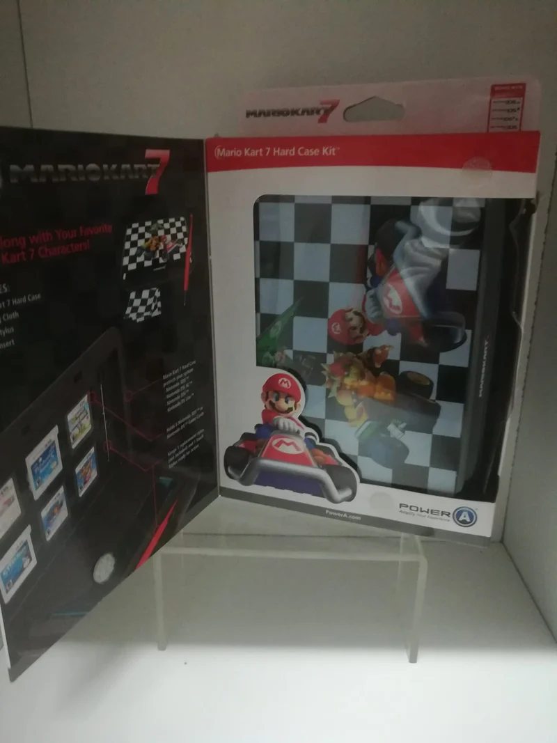 NINTENDO 3DS KIT -DS LITE-DS I-DS XL-3DS (custodia rigida)MARIO KART 7