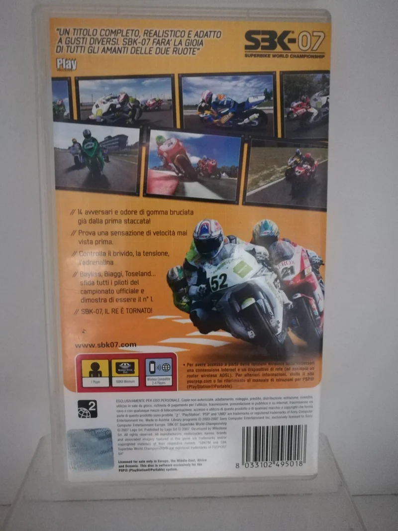 SBK-07 PSP (usato garantito)