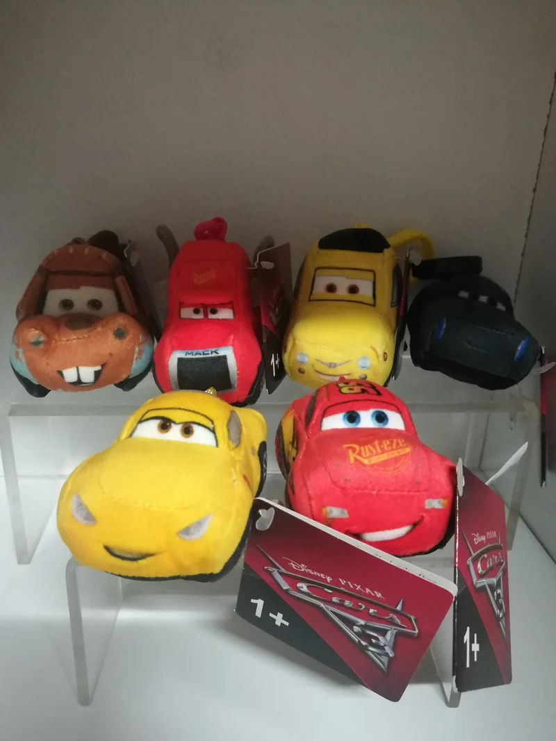 PELUCHE PORTACHIAVE DISNEY CARS 3 ORIGINALE (9 cm)