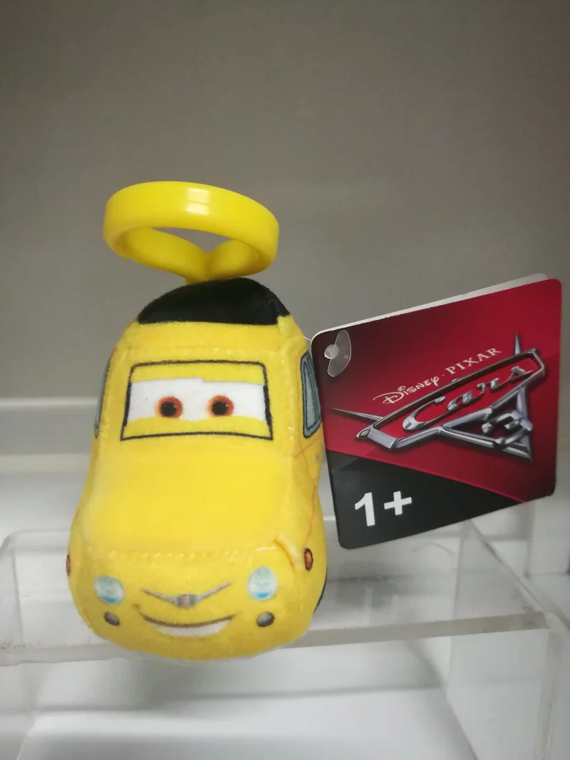 PELUCHE PORTACHIAVE DISNEY CARS 3 ORIGINALE (9 cm)