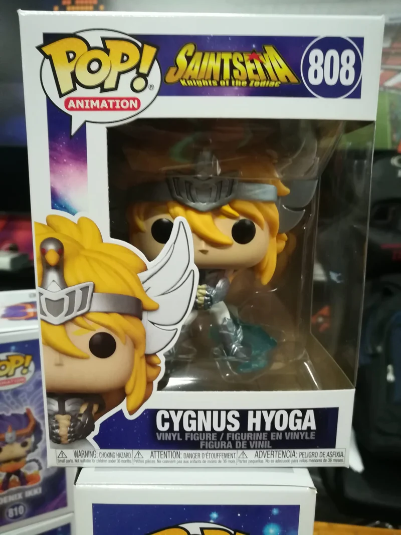 POP! FUNKO SAINT SEIYA - CYGNUS HYOGA - CRYSTAL CAVALIERI DELLO ZODIACO