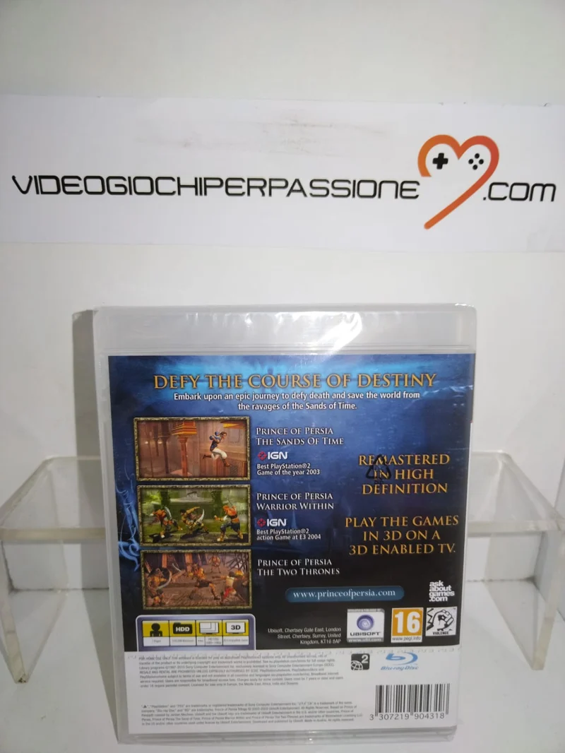 Prince Of Persia Trilogy HD Playstation 3 Edizione Europea ( con Italiano)