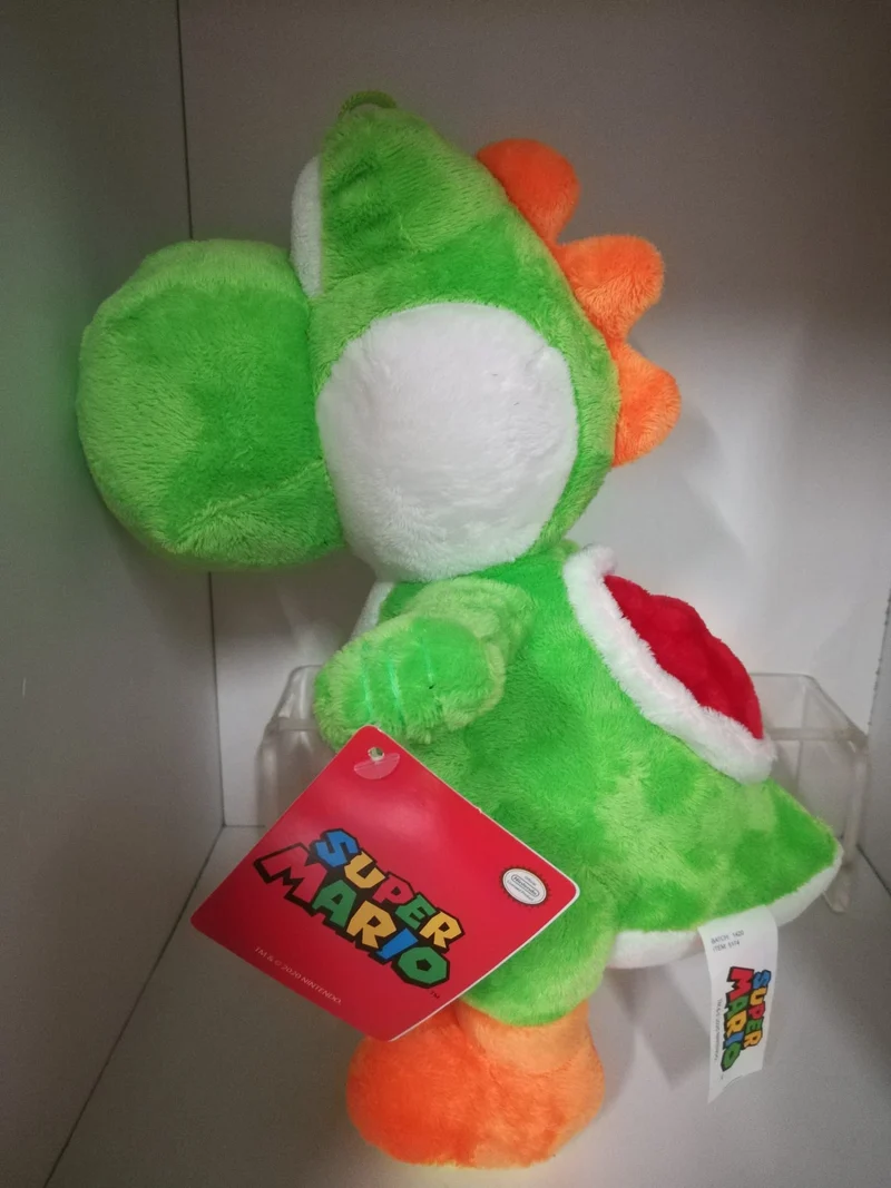 PELUCHE SUPER MARIO - YOSHI- (originale TM& C 2021 NINTENDO)