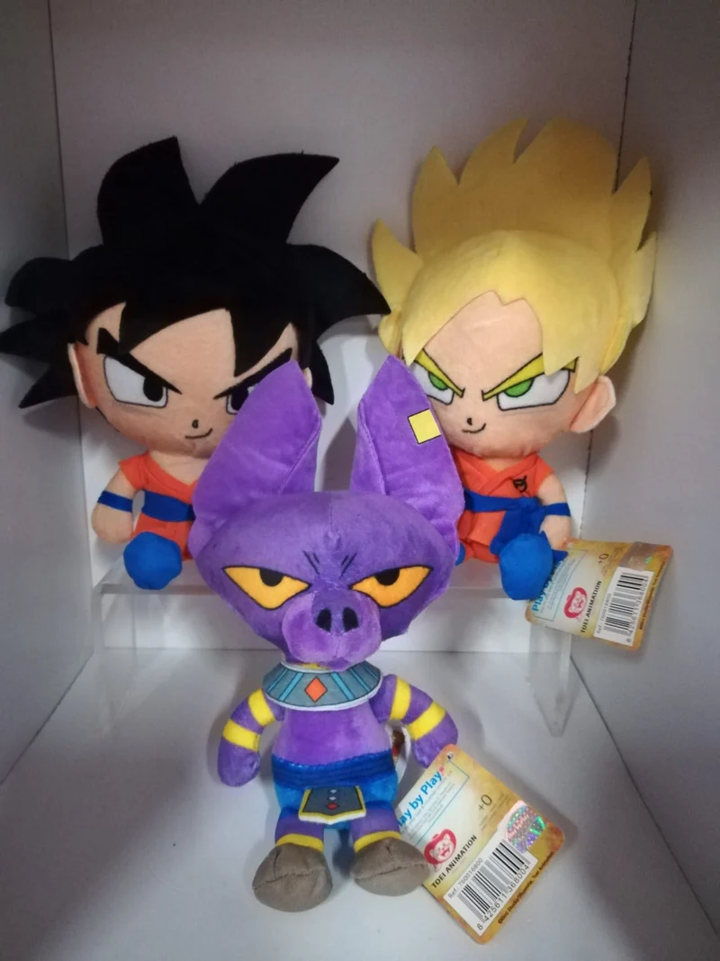 PELUCHE DRAGON BALL SUPER (originali TOEI ANIMATION)