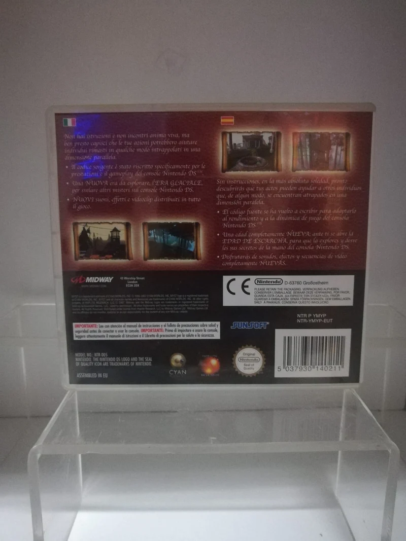 MYST NINTENDO DS (usato garantito)(come nuovo)