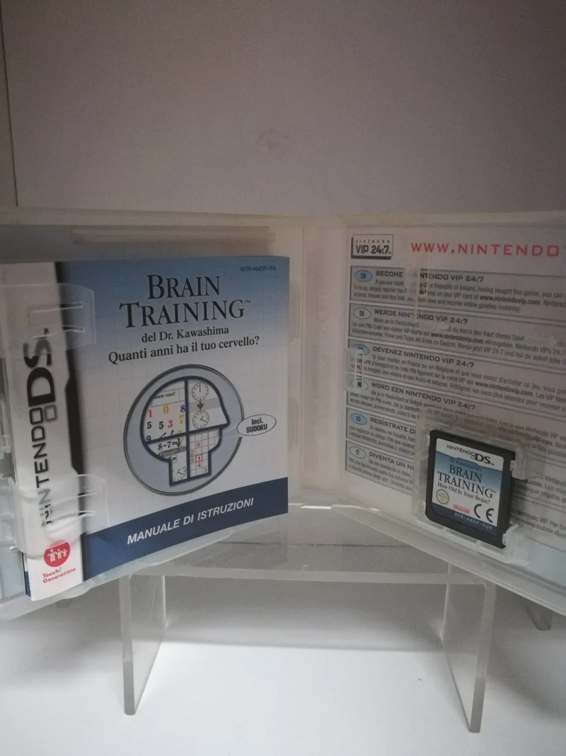 BRAIN TRAINING DEL DR.KAWASHIMA NINTENDO DS (usato garantito)