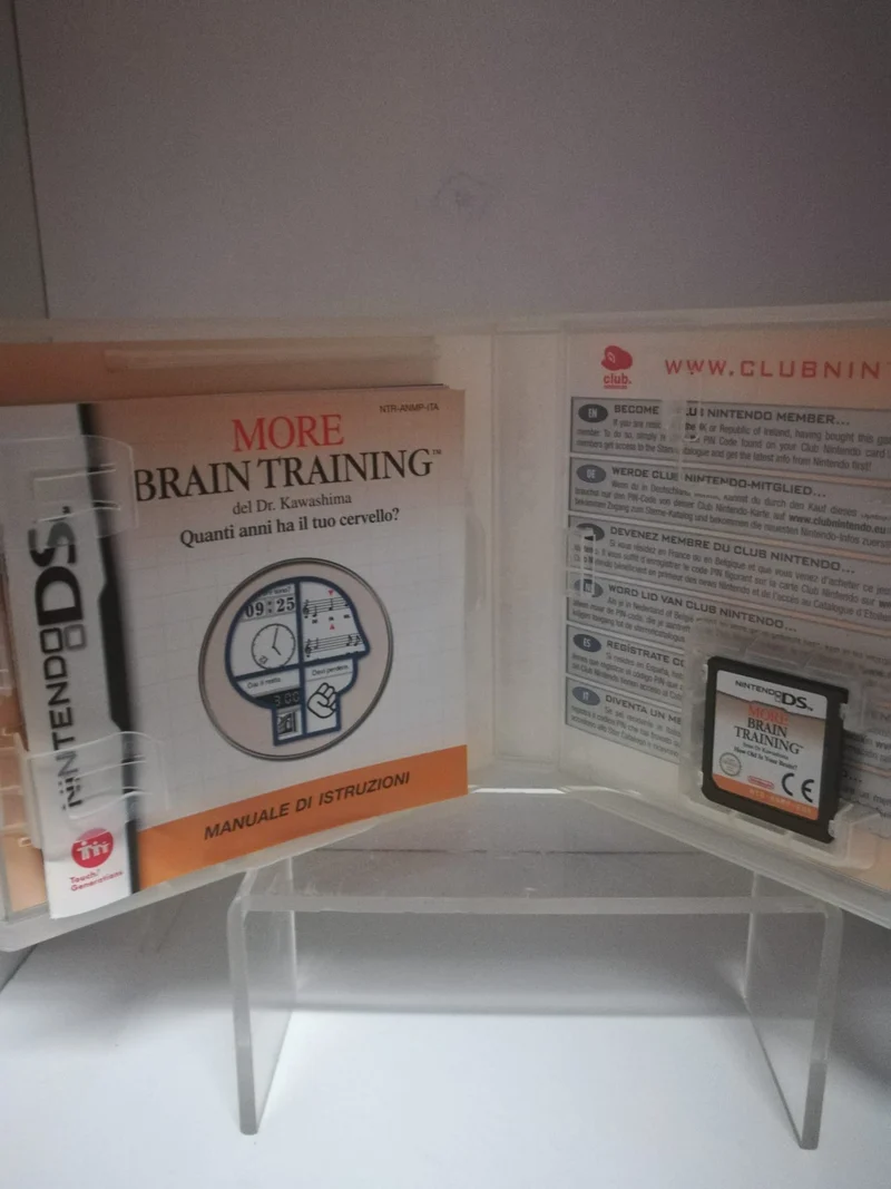 MORE BRAIN TRAINING DEL DR.KAWASHIMA NINTENDO DS (usato garantito)