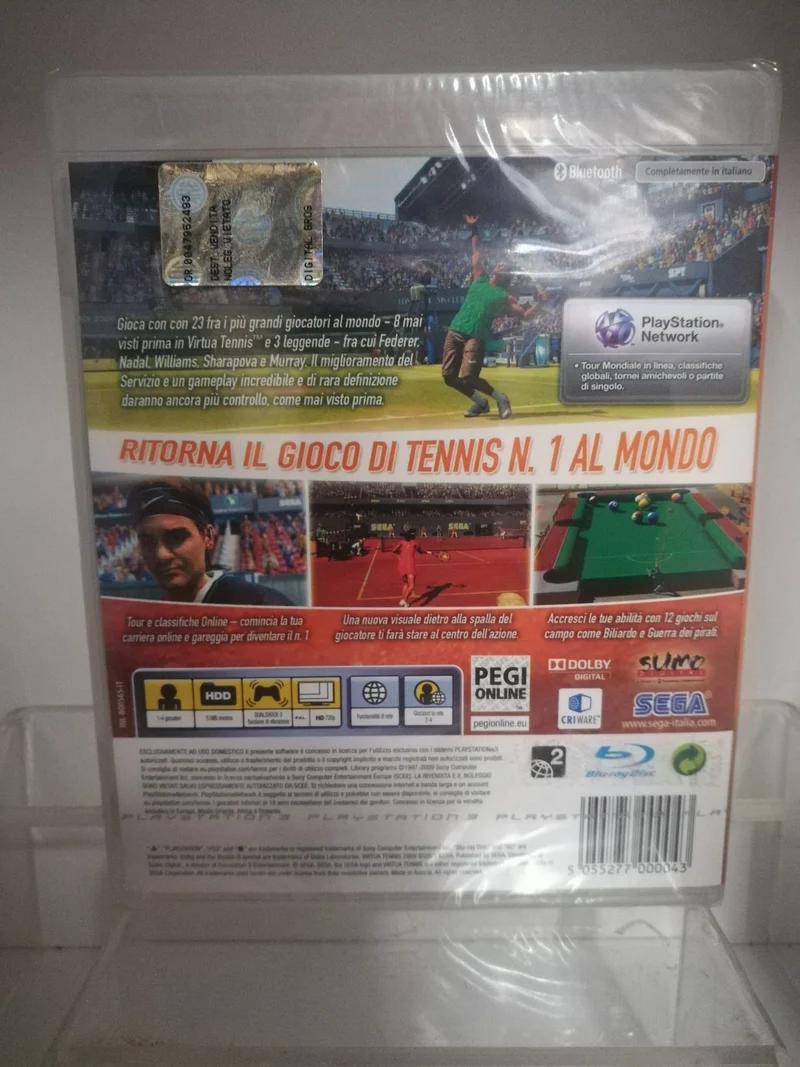 VIRTUA TENNIS 2009 PS3 (completamente in italiano)