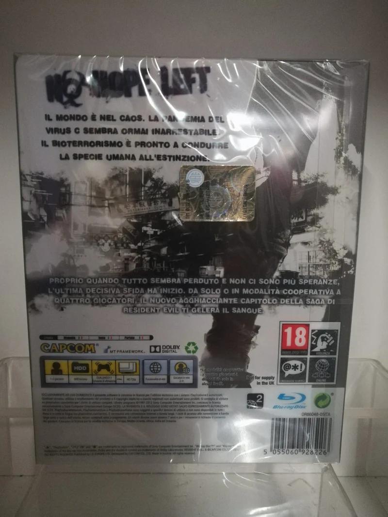 RESIDENT EVIL 6 PS3 (versione italiana)(steel booX)