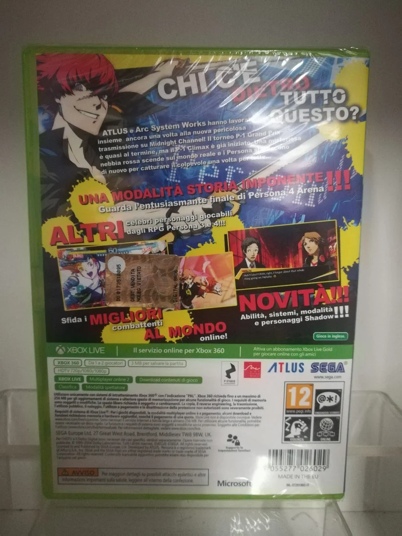 PERSONA 4 ARENA ULTIMAX XBOX 360 (versione italiana)