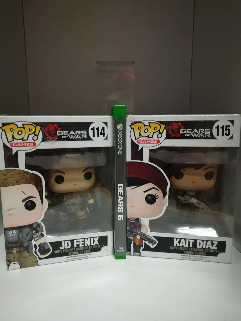 GEARS 5 XBOX ONE +2 FUNKO POP! (JD FENIX)(KAIT DIAZ)