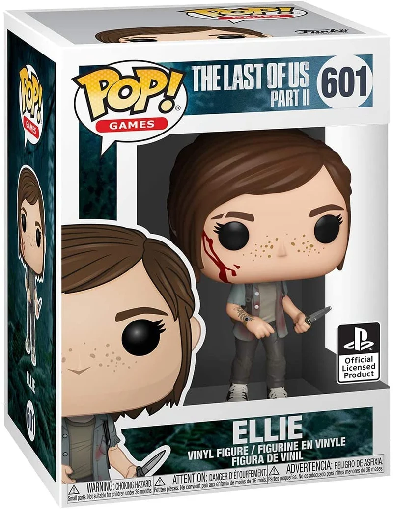 POP! FUNKO THE LAST OF US PART 2 -ELLIE-601 PRE-ORDER FINE 5-2022