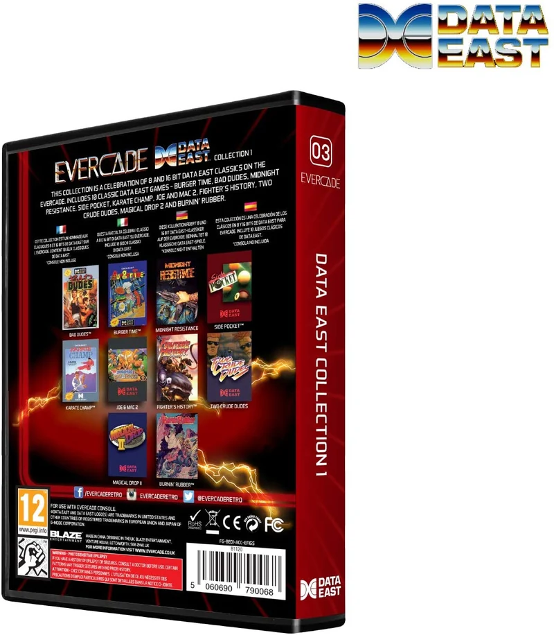 Data East Collection 1 Evercade #03