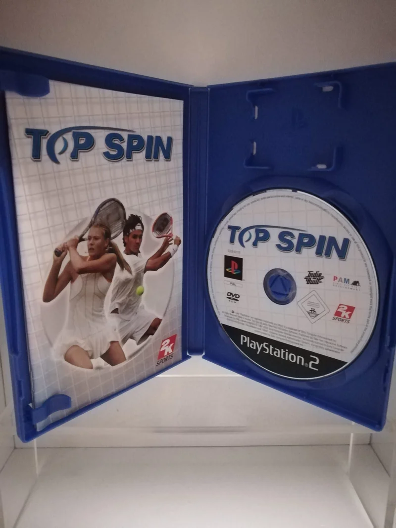 TOP SPIN PS2 (usato garantito)(versione italiana)