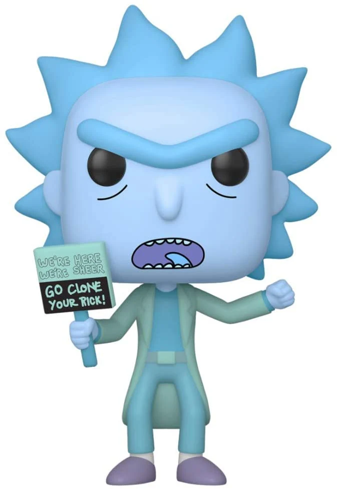POP! FUNKO-RICK AND MORTY-HOLOGRAM RICK CLONE-659