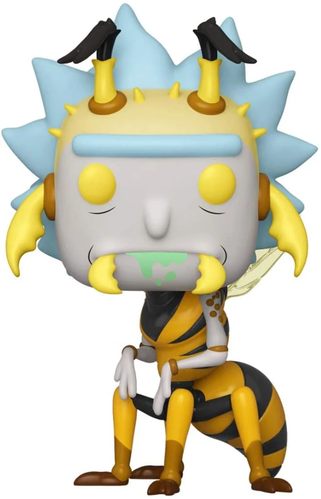 POP! FUNKO- RICK AND MORTY-WASP RICK-663