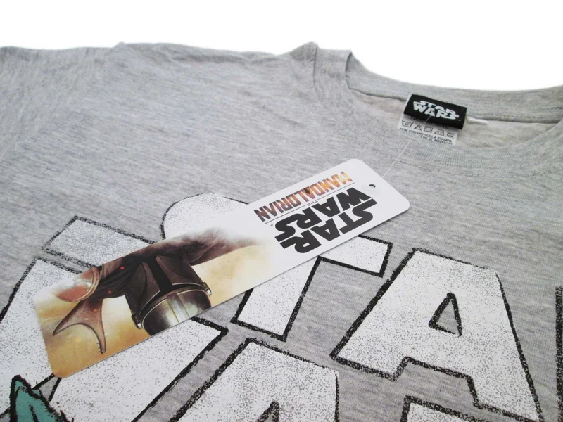 T-Shirt Mandalorian Star Wars - BABY YODA - 100% ORIGINALE