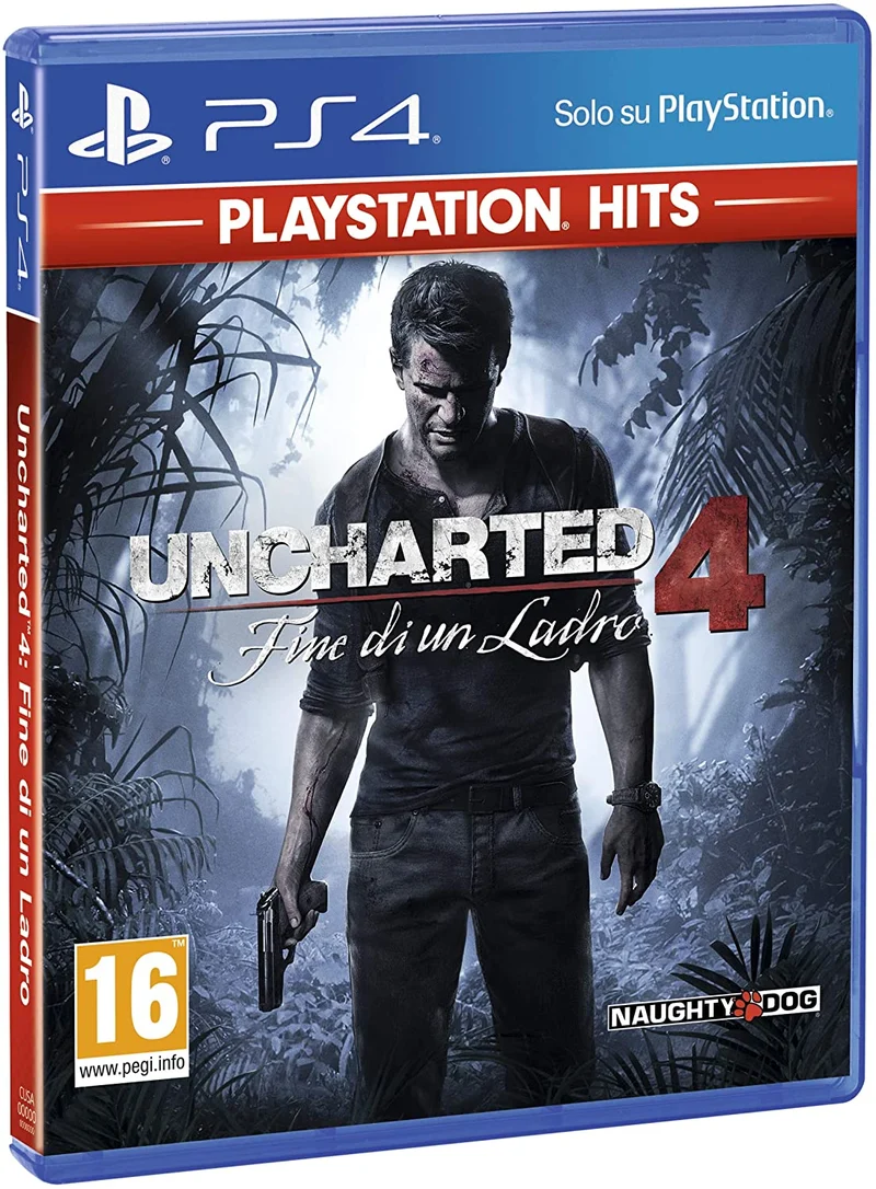 UNCHARTED 4 : FINE DI UN LADRO PS4 (versione italiana)(usato)