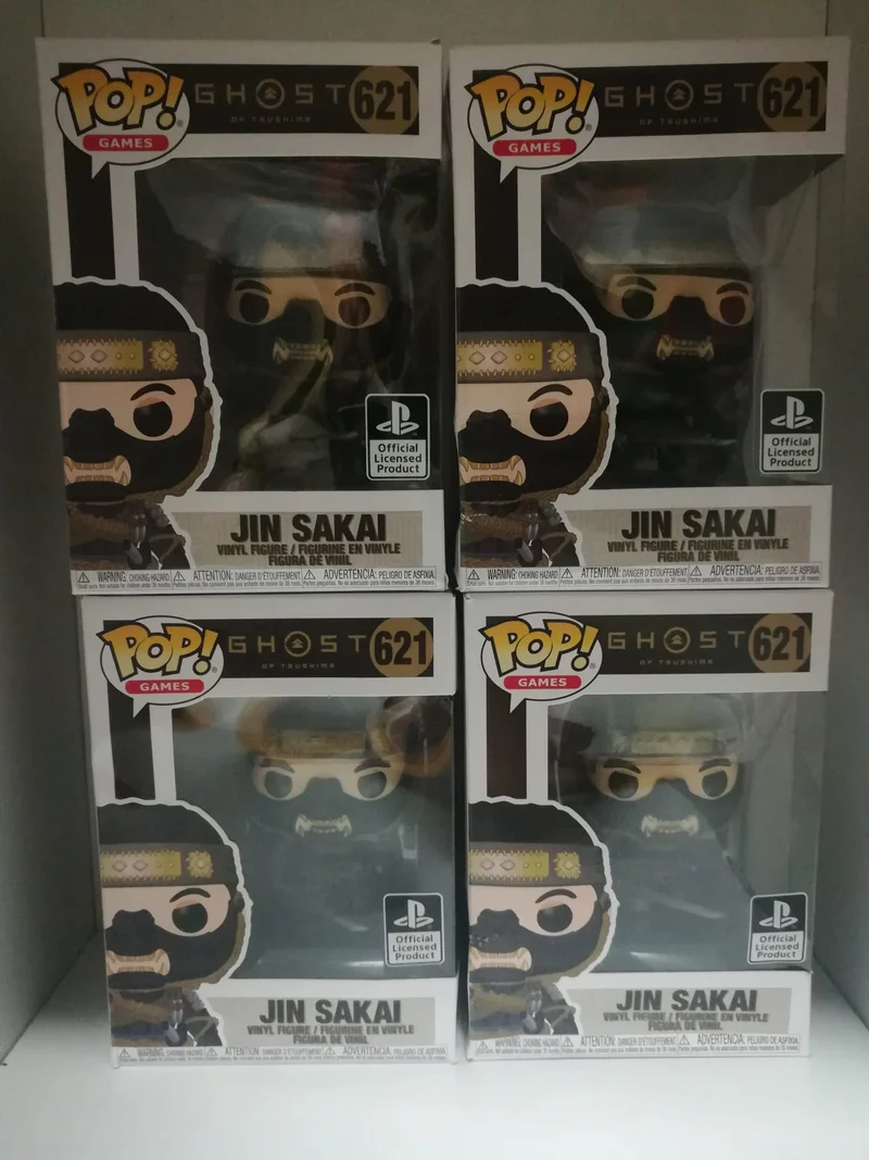 POP! FUNKO 621 JIN SAKAI GHOST OF TSUSHIMA (pop! con danni alla confezione)