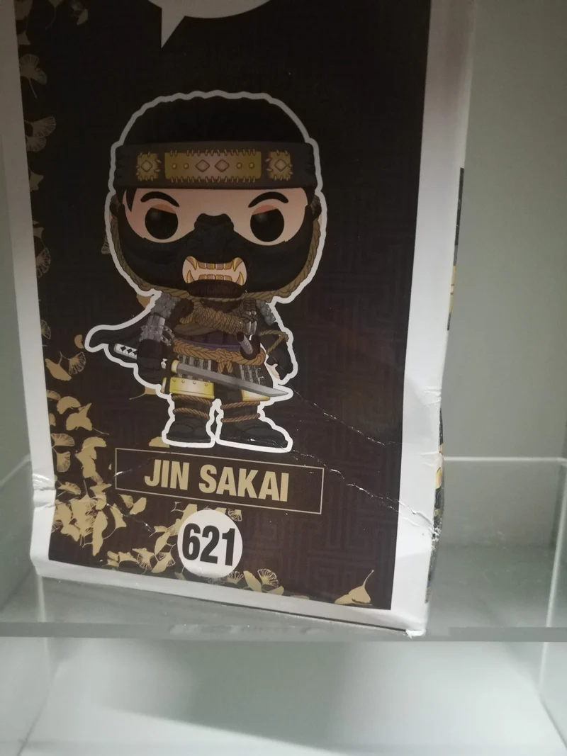 POP! FUNKO 621 JIN SAKAI GHOST OF TSUSHIMA (pop! con danni alla confezione)
