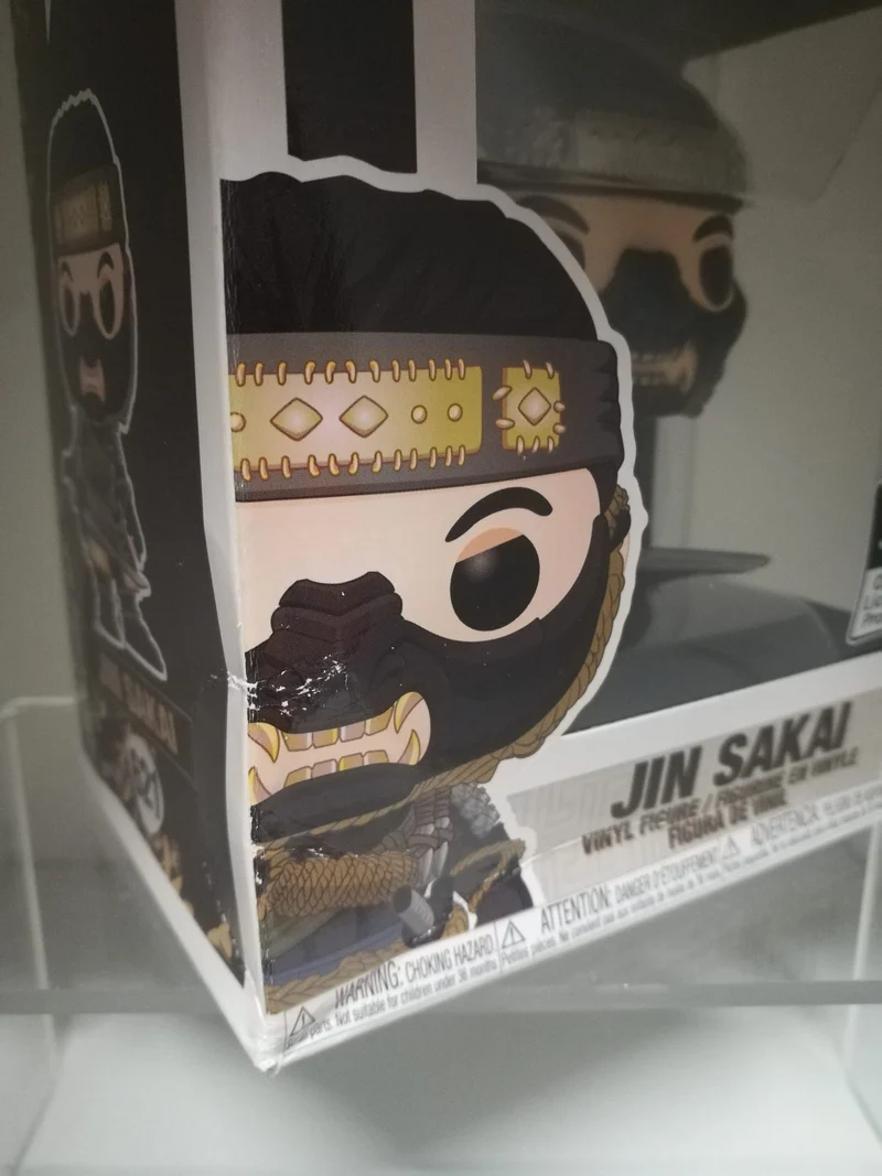 POP! FUNKO 621 JIN SAKAI GHOST OF TSUSHIMA (pop! con danni alla confezione)