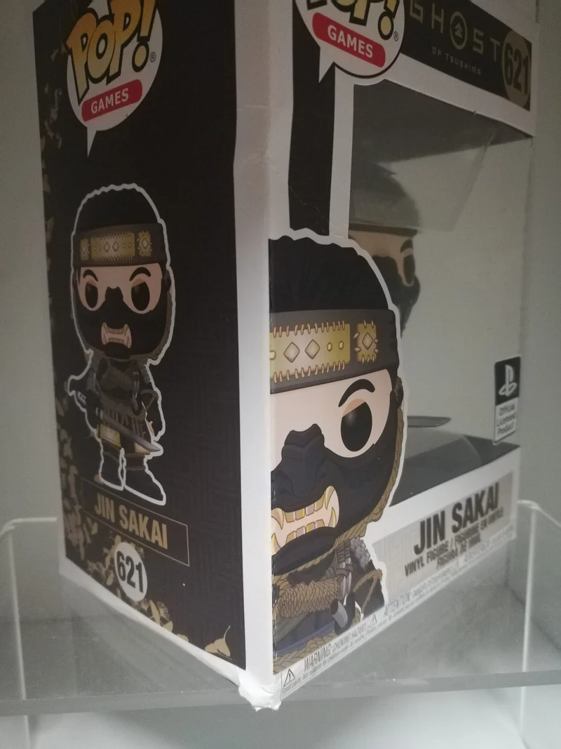 POP! FUNKO 621 JIN SAKAI GHOST OF TSUSHIMA (pop! con danni alla confezione)