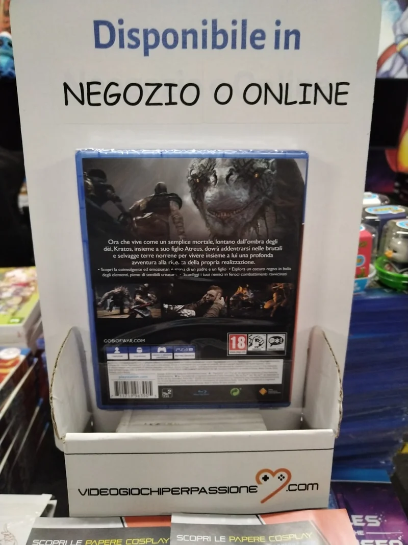 GOD OF WAR - PLAYSTATION HITS - PLAYSTATION 4 EDIZIONE ITALIANA