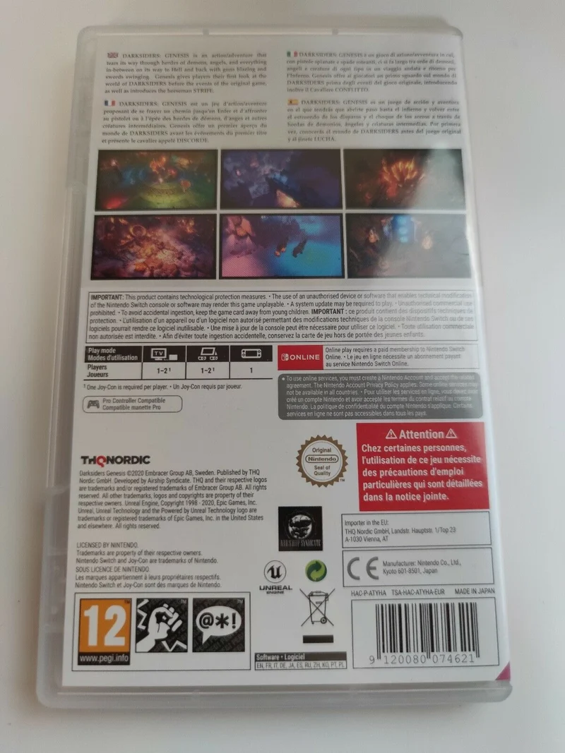 DARKSIDERS GENESIS NINTENDO SWITCH (con italiano)