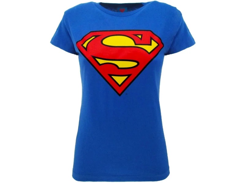 T-Shirt Superman Logo - LADY-