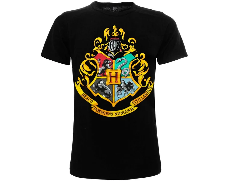 T-Shirt Harry Potter Stemma Hogwarts