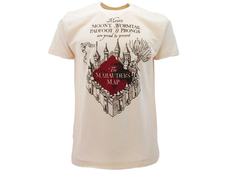 T-Shirt Harry Potter Mappa del Malandrino